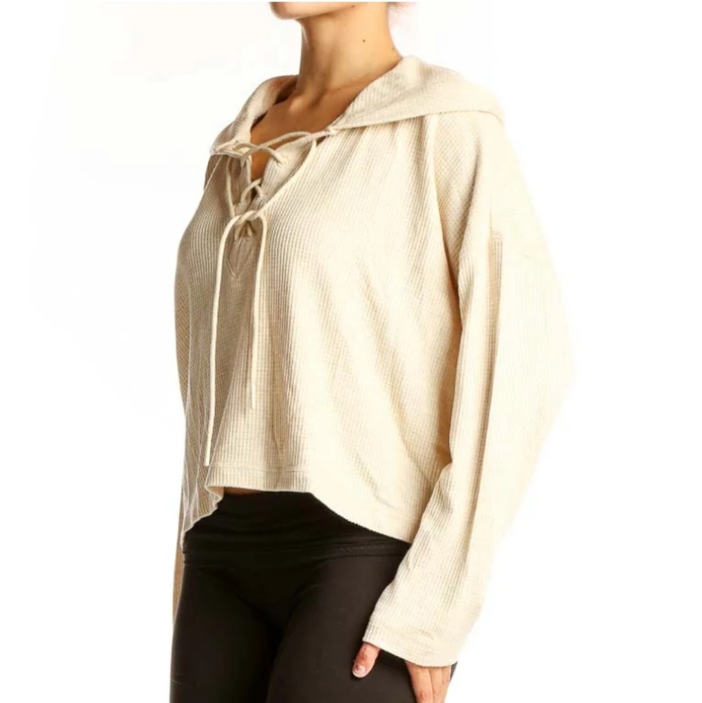 Vineyard Vines Cropped Oversized Sweater - Picture 8 of 9